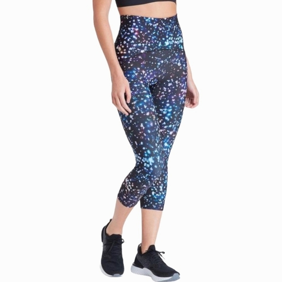 Spanx Leggings Booty Boost Active Cropped Compression Crop, Style 50123 Size XL - Picture 2 of 7